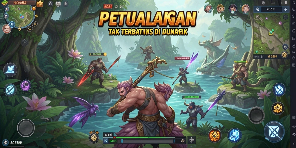Gameplay menakjubkan BOS88 dalam dunia petualangan.