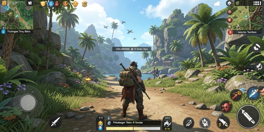 Gameplay Open World yang menakjubkan dan mendalam.