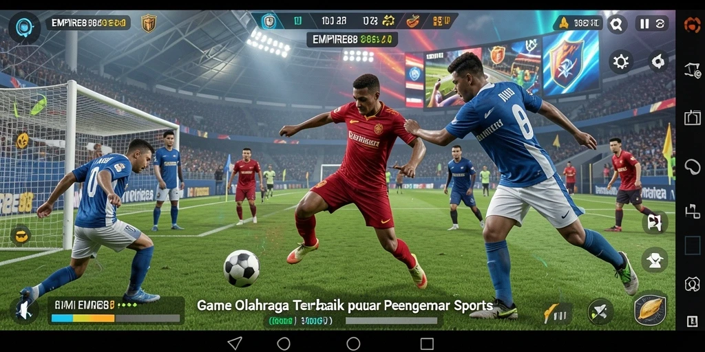 Screenshot gameplay <strong>EMPIRE88</strong> menampilkan aksi seru dalam cabang olahraga.
