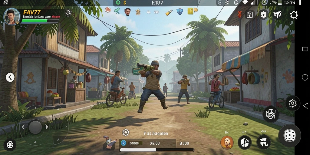 Tampilan menarik dari gameplay FAV77 yang mengundang.