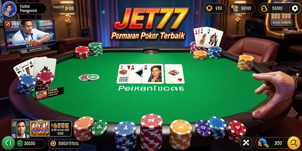Tampilan gameplay JET77 yang menarik dan interaktif.