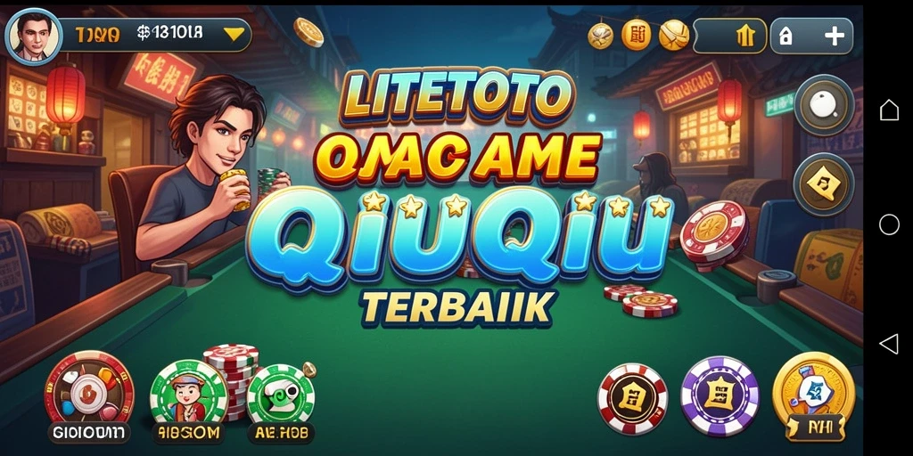 Screenshot utama LITETOTO menampilkan gameplay QiuQiu yang menarik.