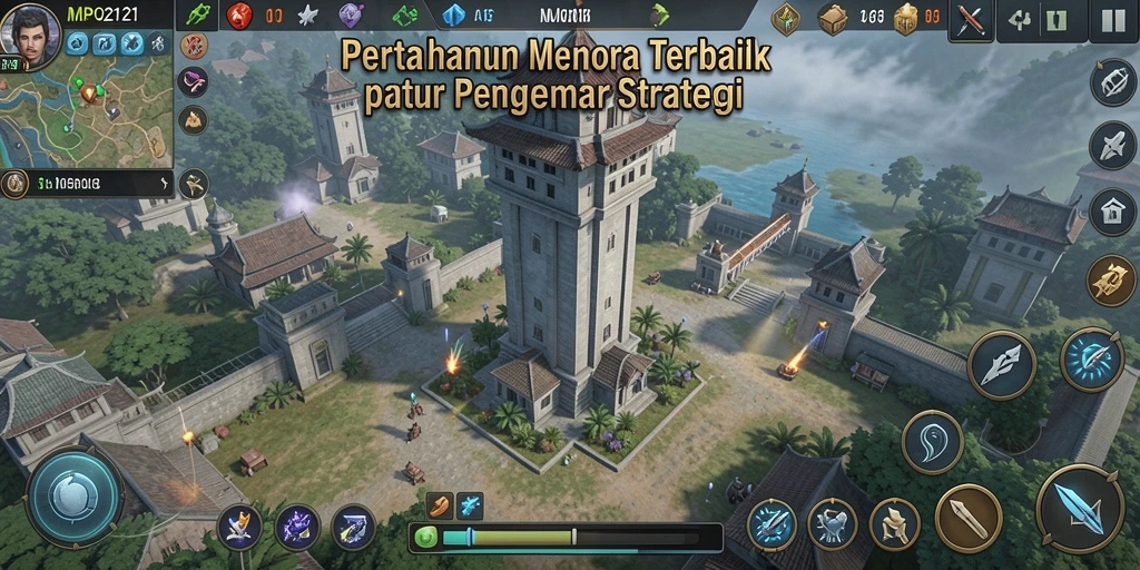 Gameplay seru Tower Defense dengan strategi menara yang mengesankan.
