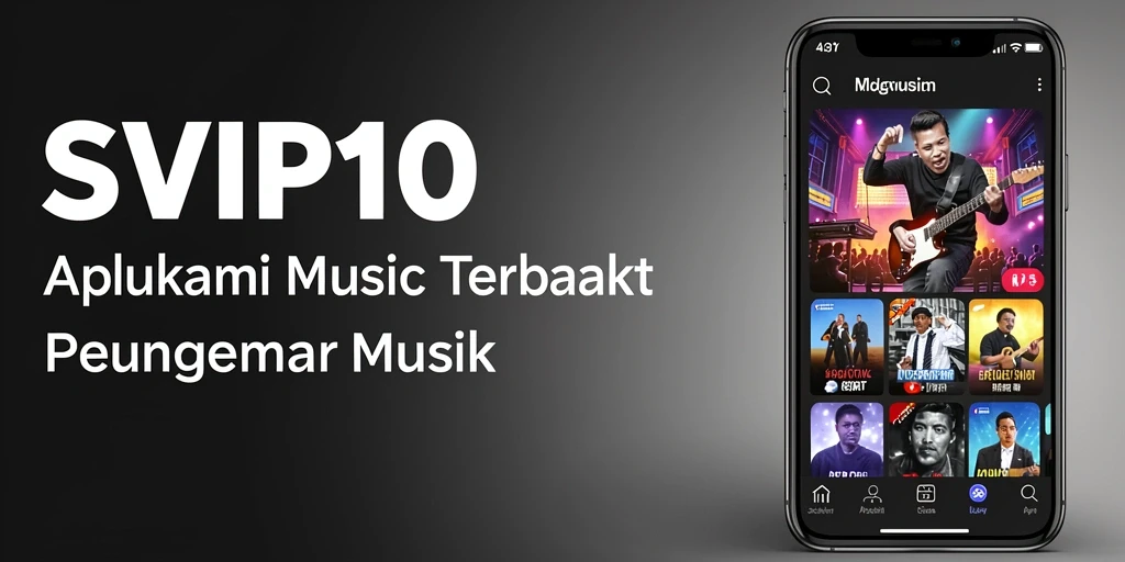 Tampilan gameplay SVIP10 yang menampilkan fitur karaoke dan streaming musik.