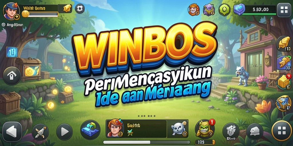 Screenshot gameplay WINBOSS yang menunjukkan keseruan permainan Idle.